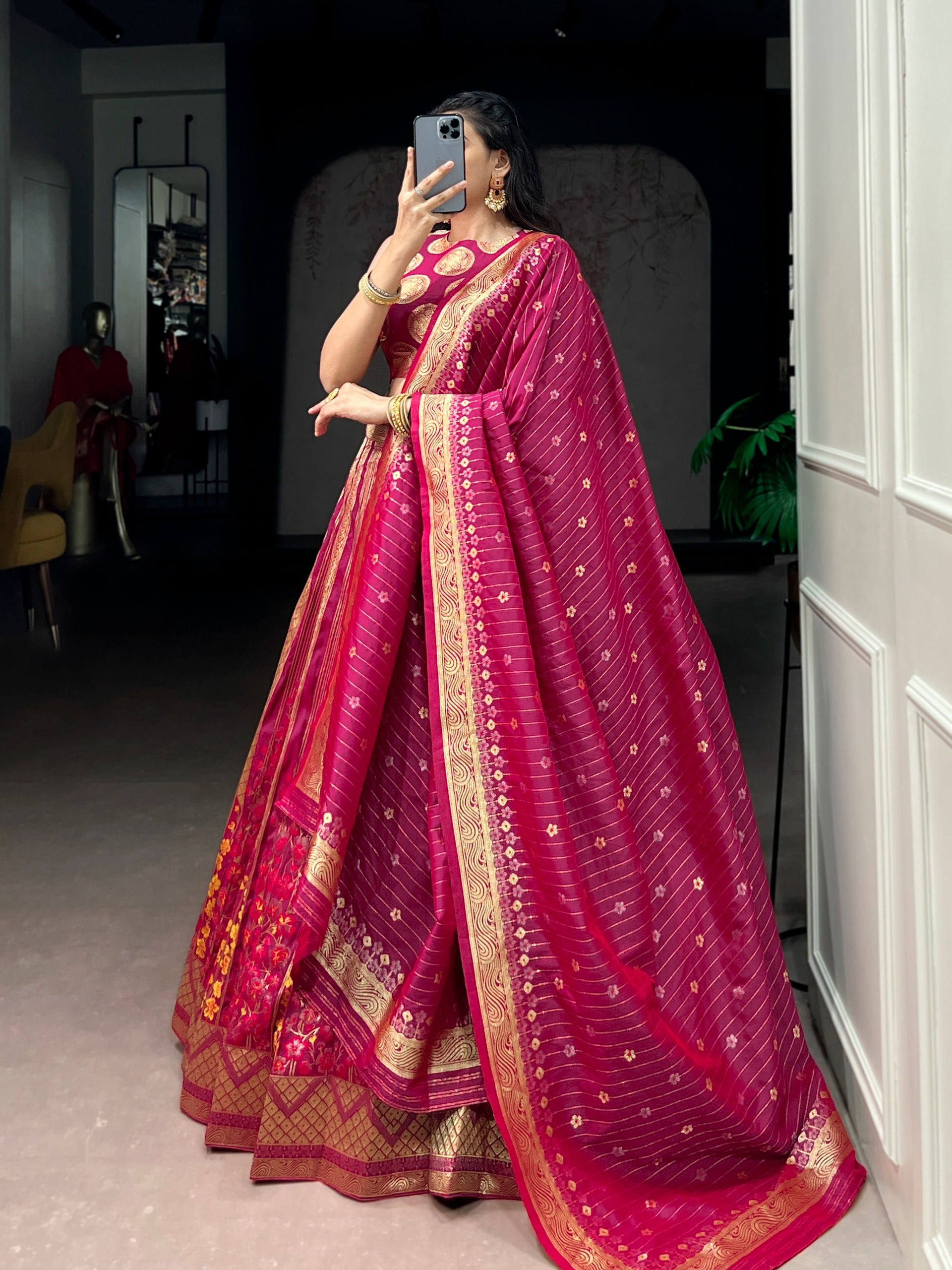 Regal Banarasi Lehenga