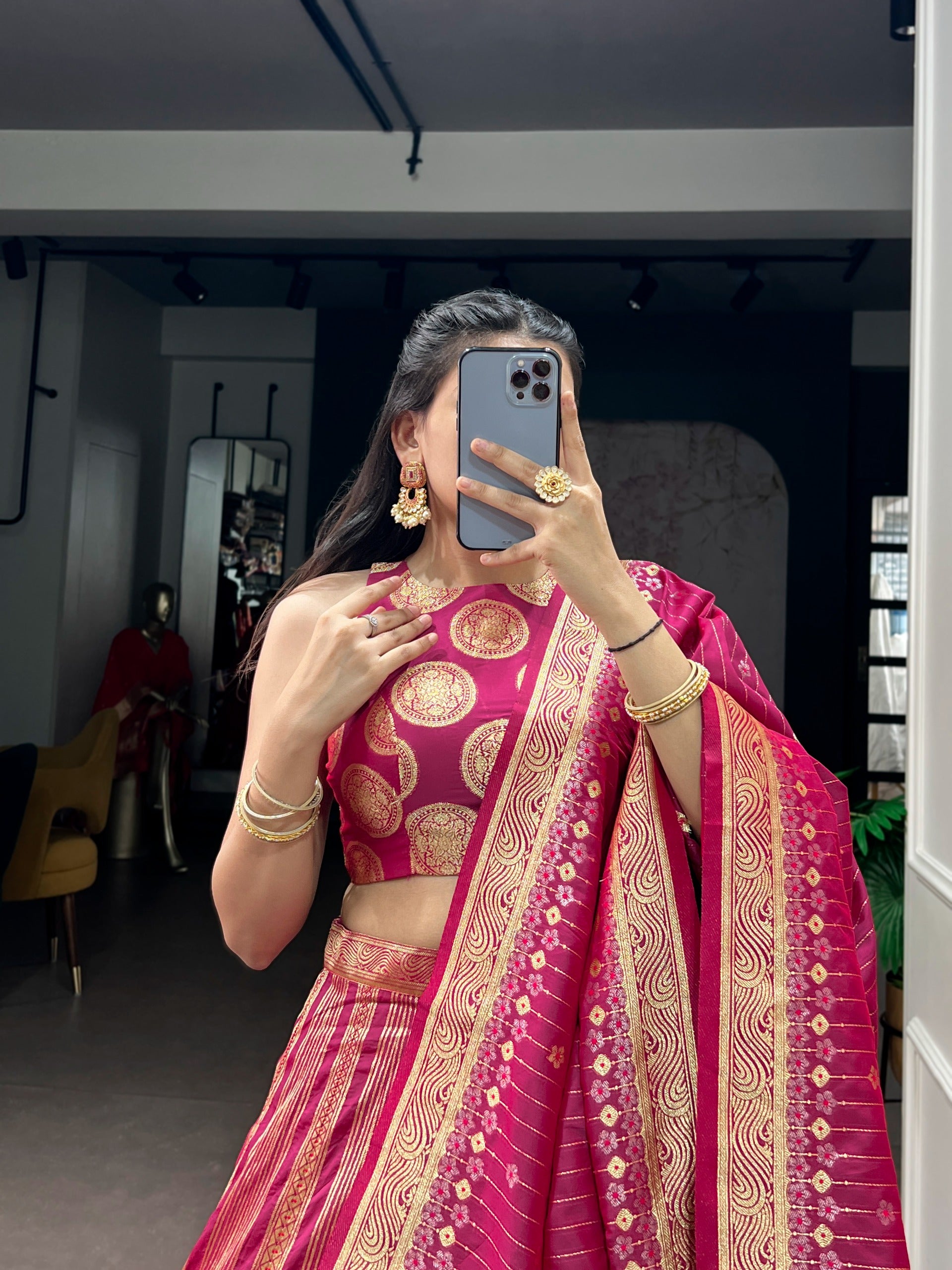 Regal Banarasi Lehenga
