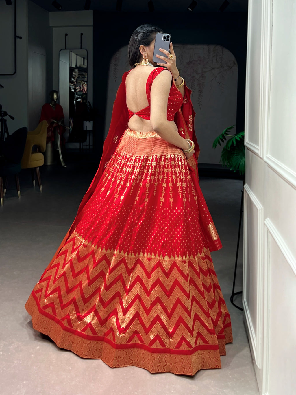 Regal Banarasi Lehenga