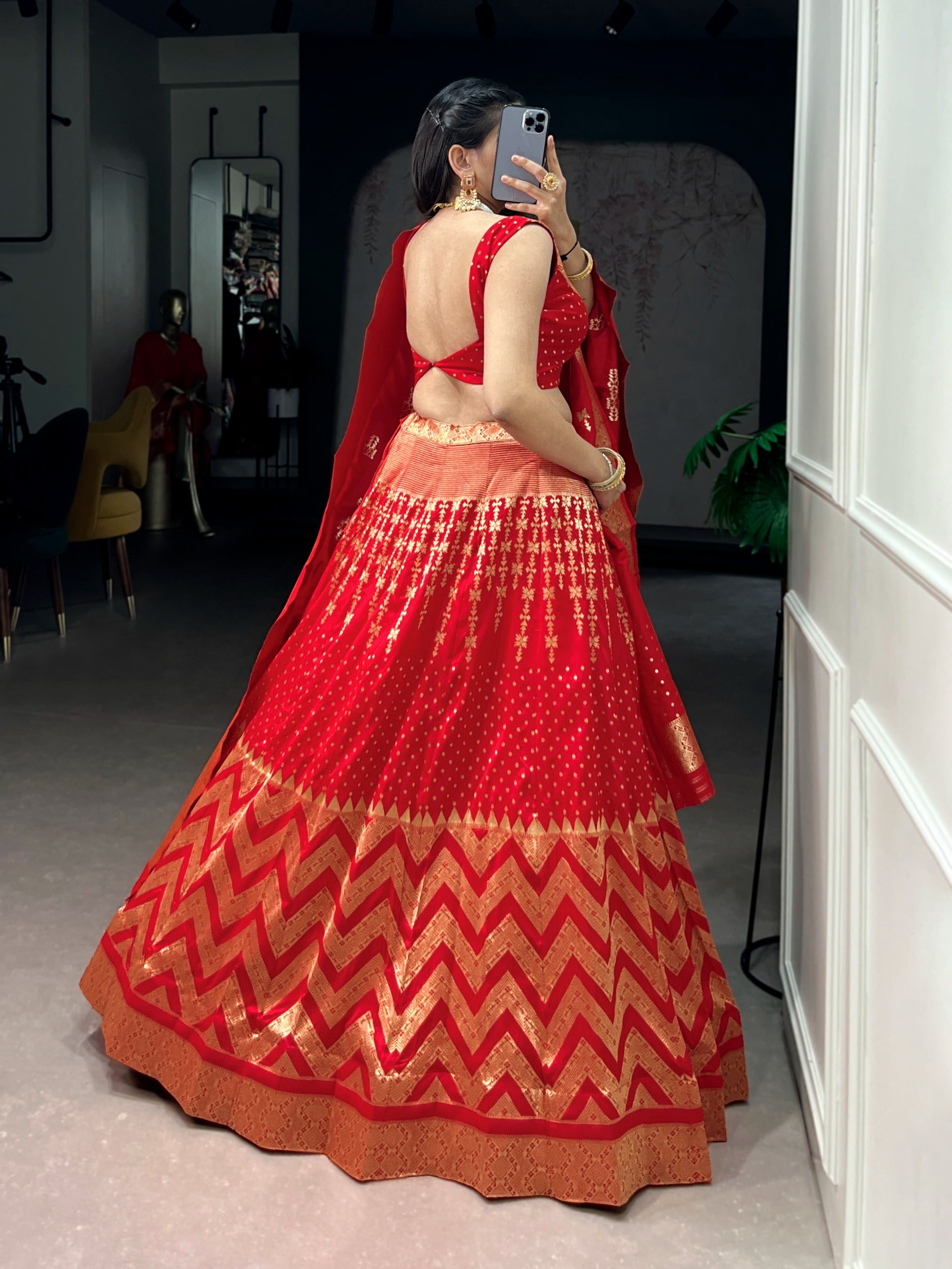 Regal Banarasi Lehenga