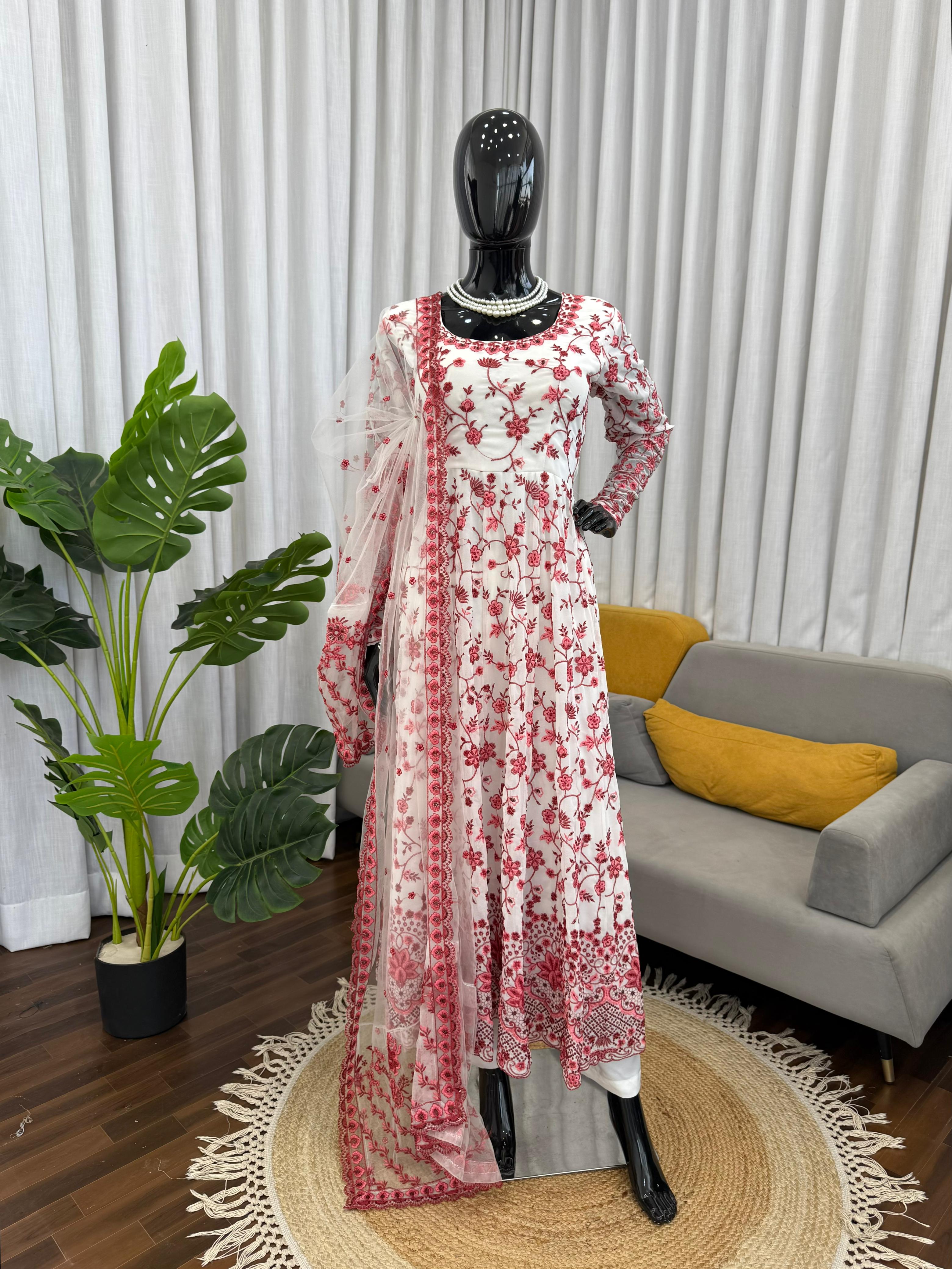 Beautiful Indian Anarkali Dress Set