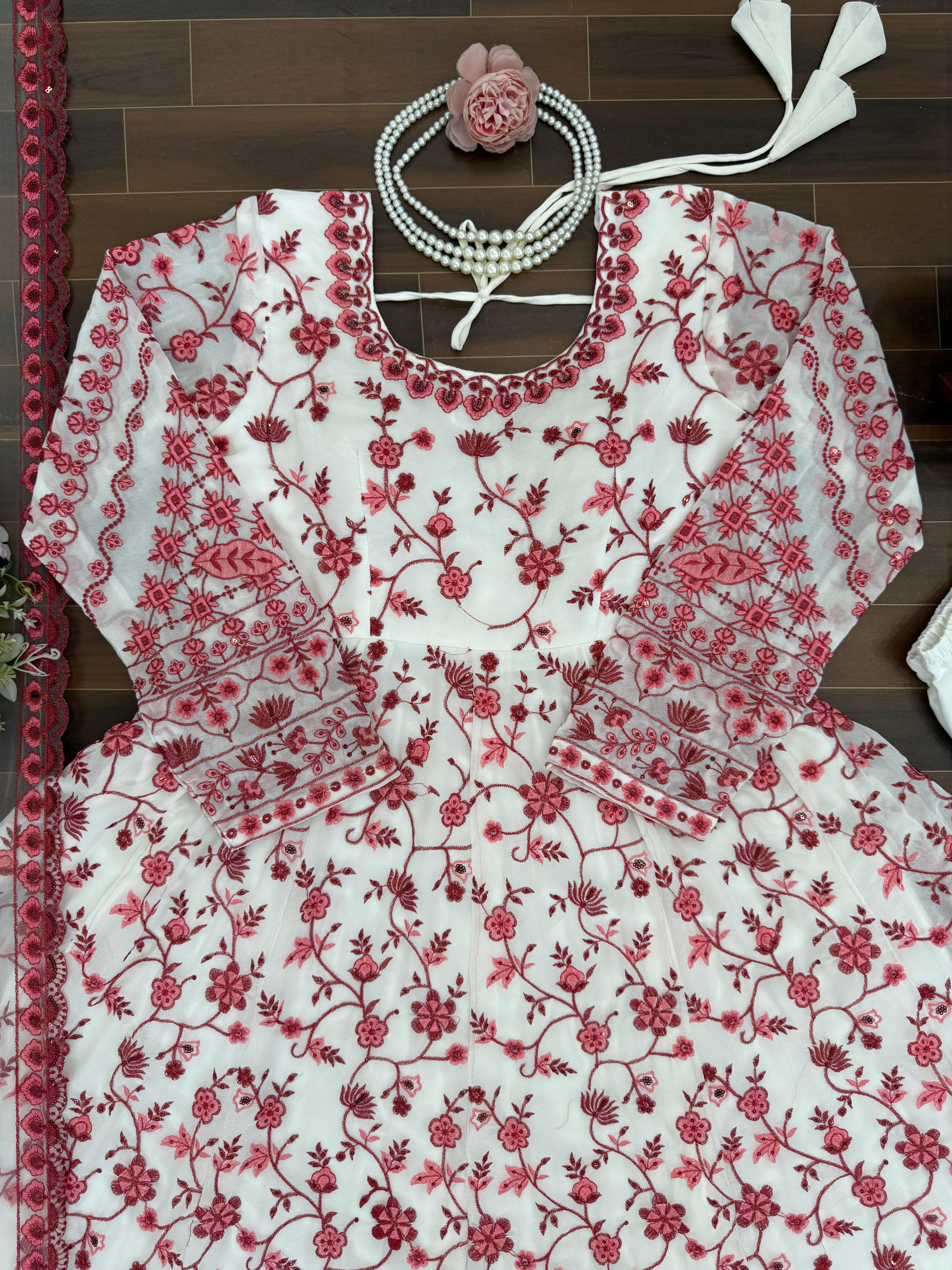 Beautiful Indian Anarkali Dress Set