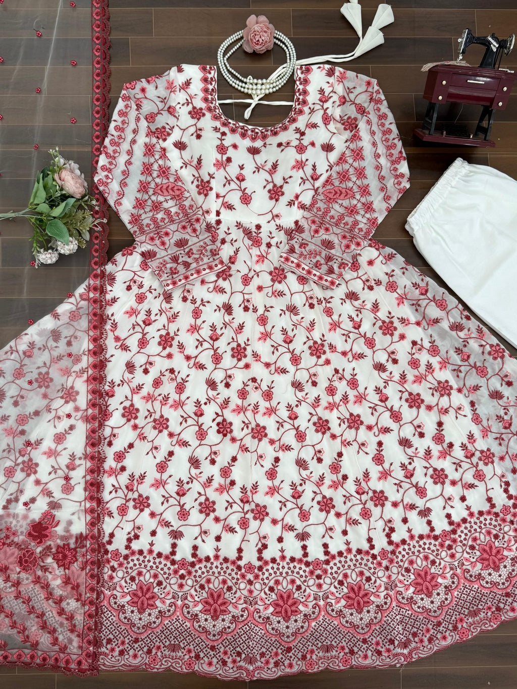 Beautiful Indian Anarkali Dress Set