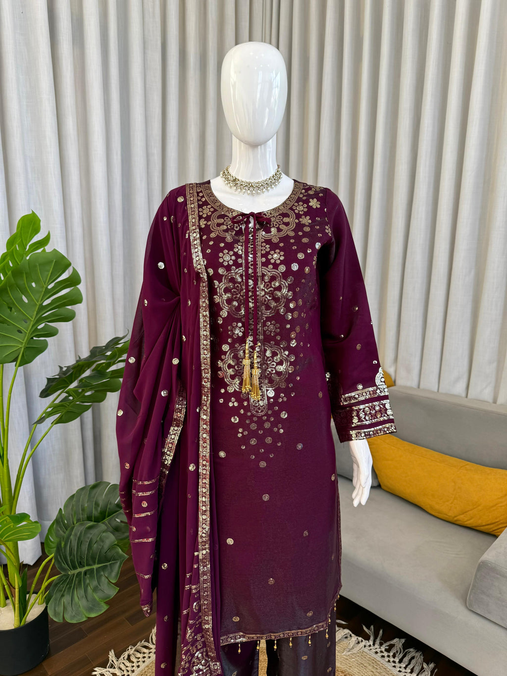 exclusive 3-piece Kurti set – crafted for comfort, stitched with grace
