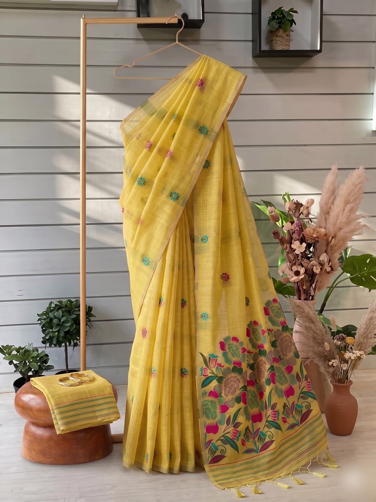 SOFT MUGA COTTON SAREE
