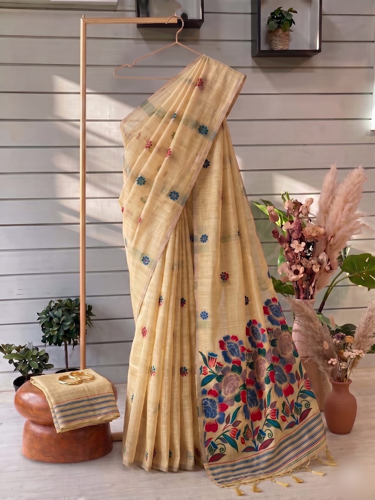 SOFT MUGA COTTON SAREE