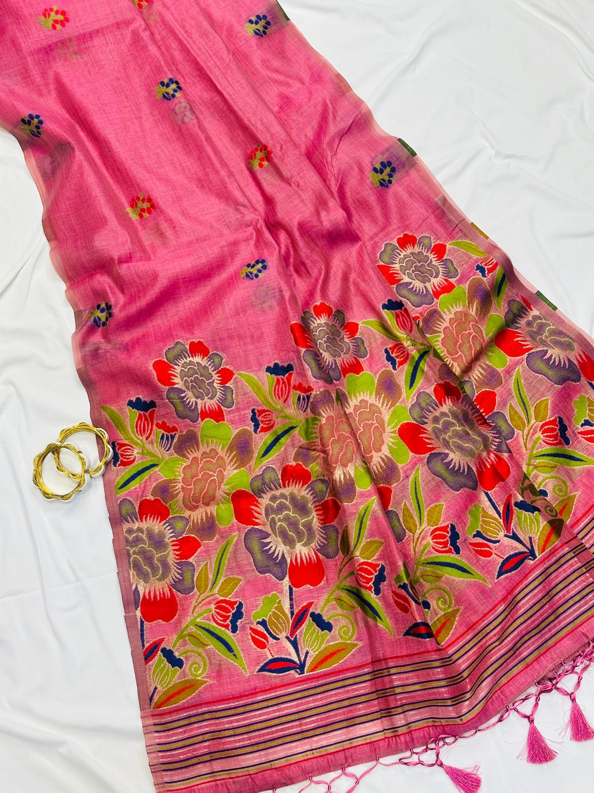 SOFT MUGA COTTON SAREE