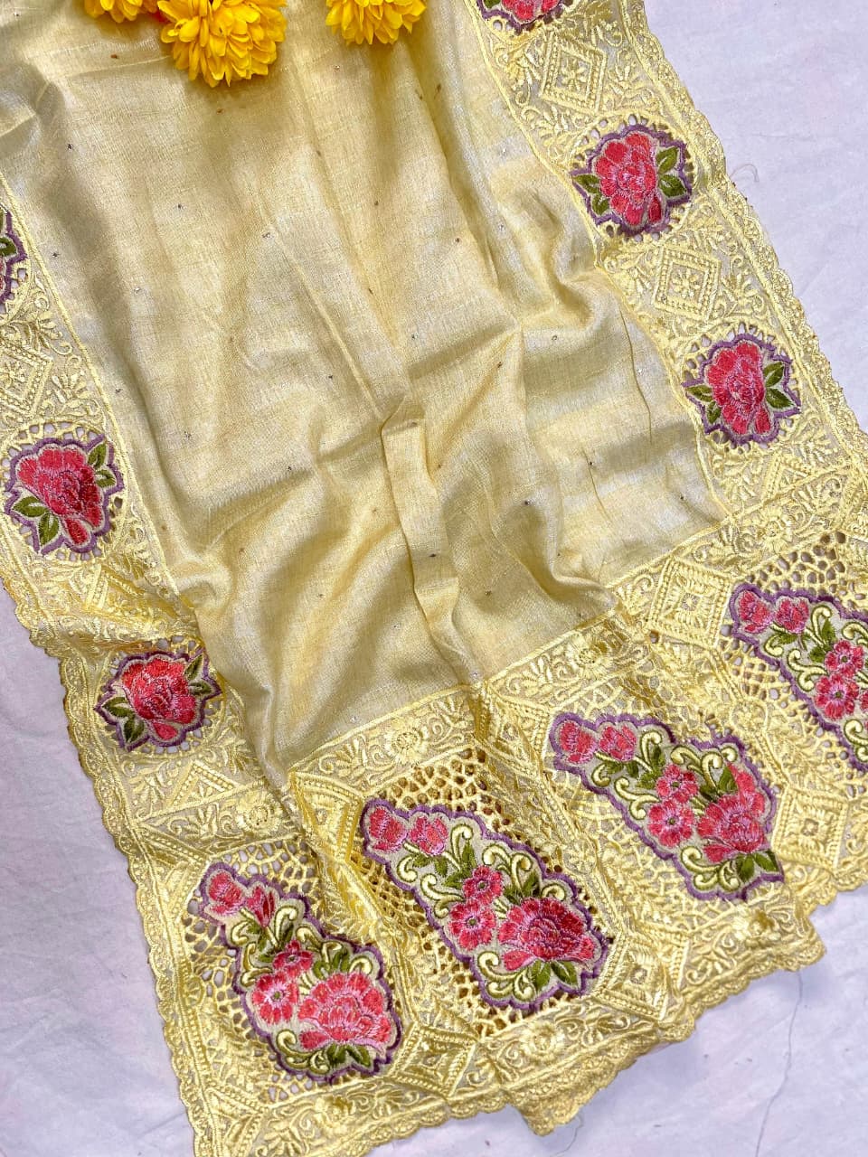 soft tussar silk sarees
