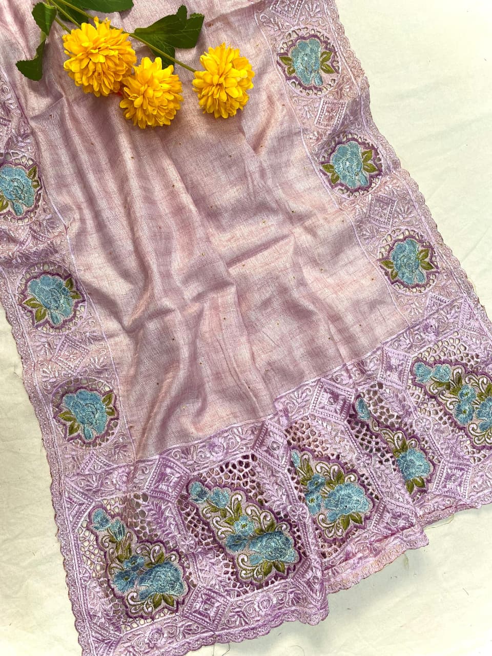 soft tussar silk sarees