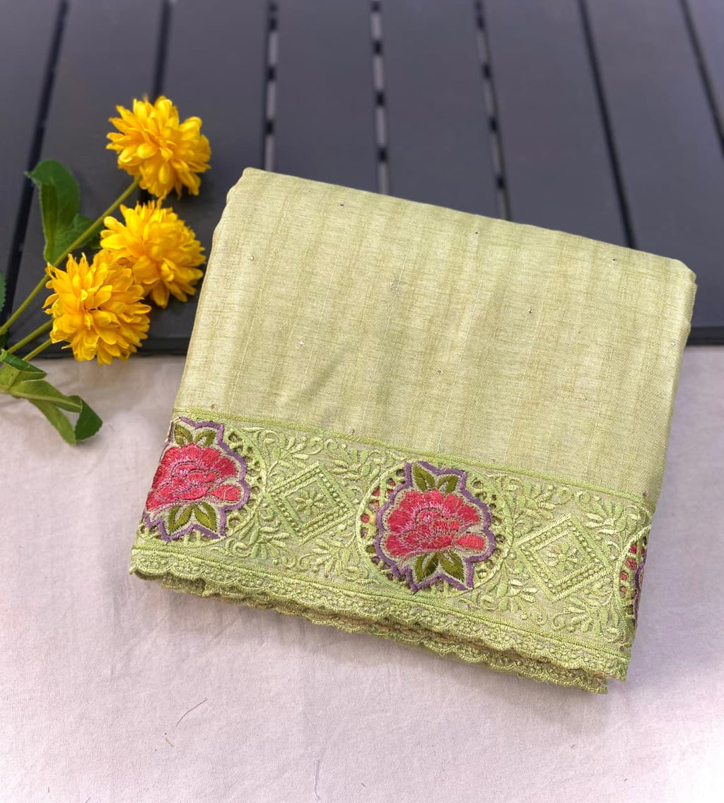 soft tussar silk sarees
