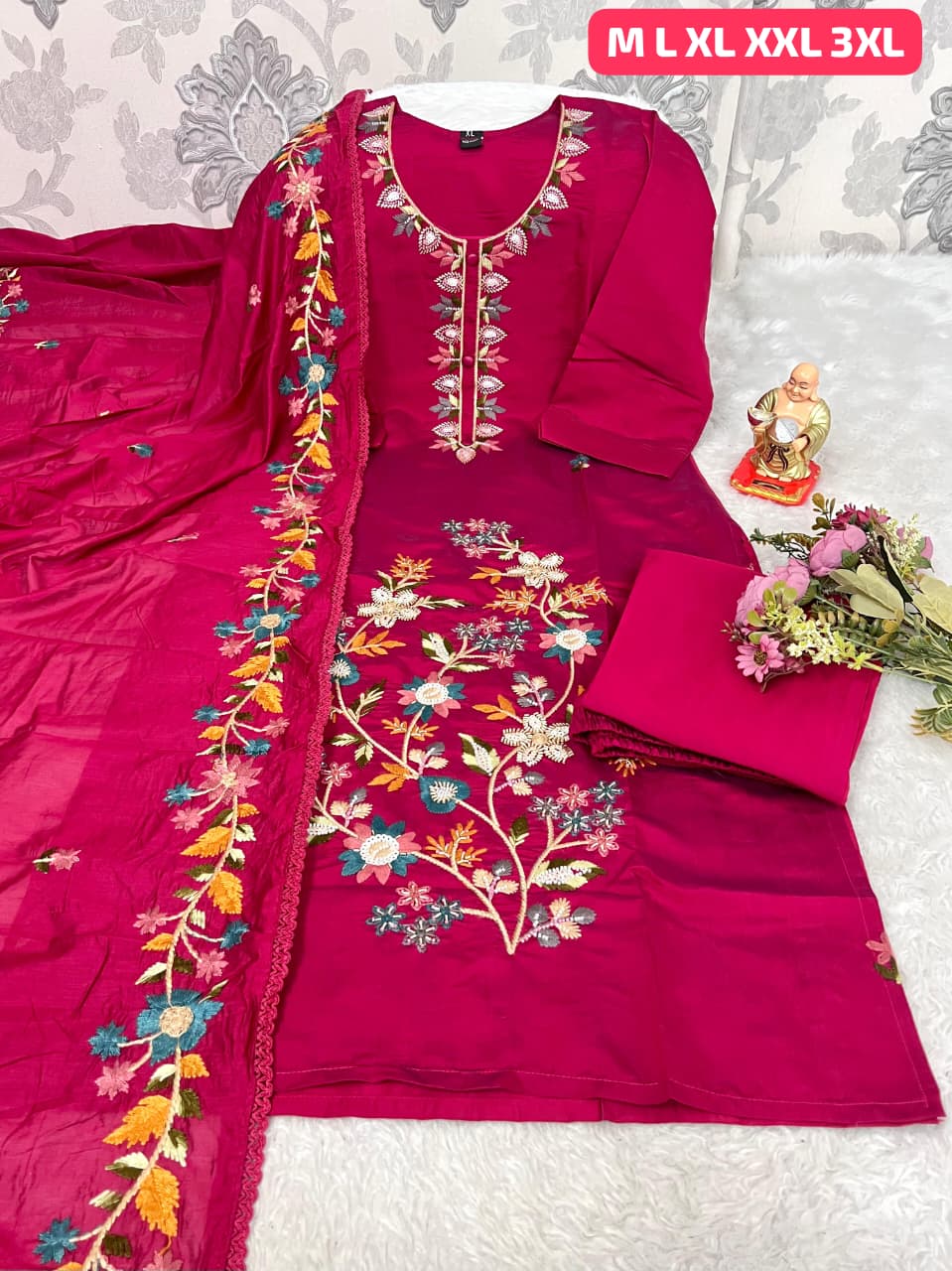 Launching New Designers Kurti Pent Dupatta Set