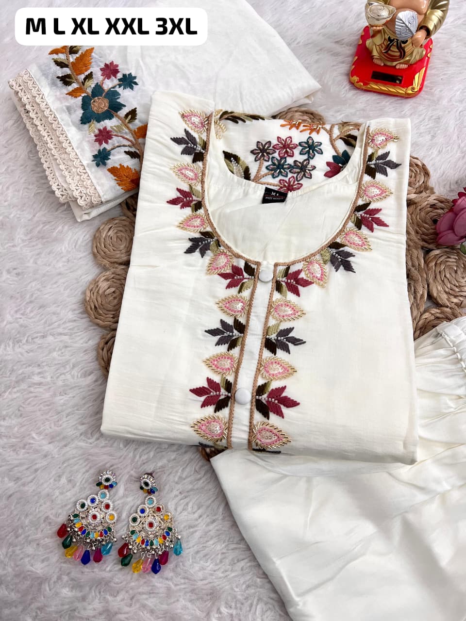 Launching New Designers Kurti Pent Dupatta Set