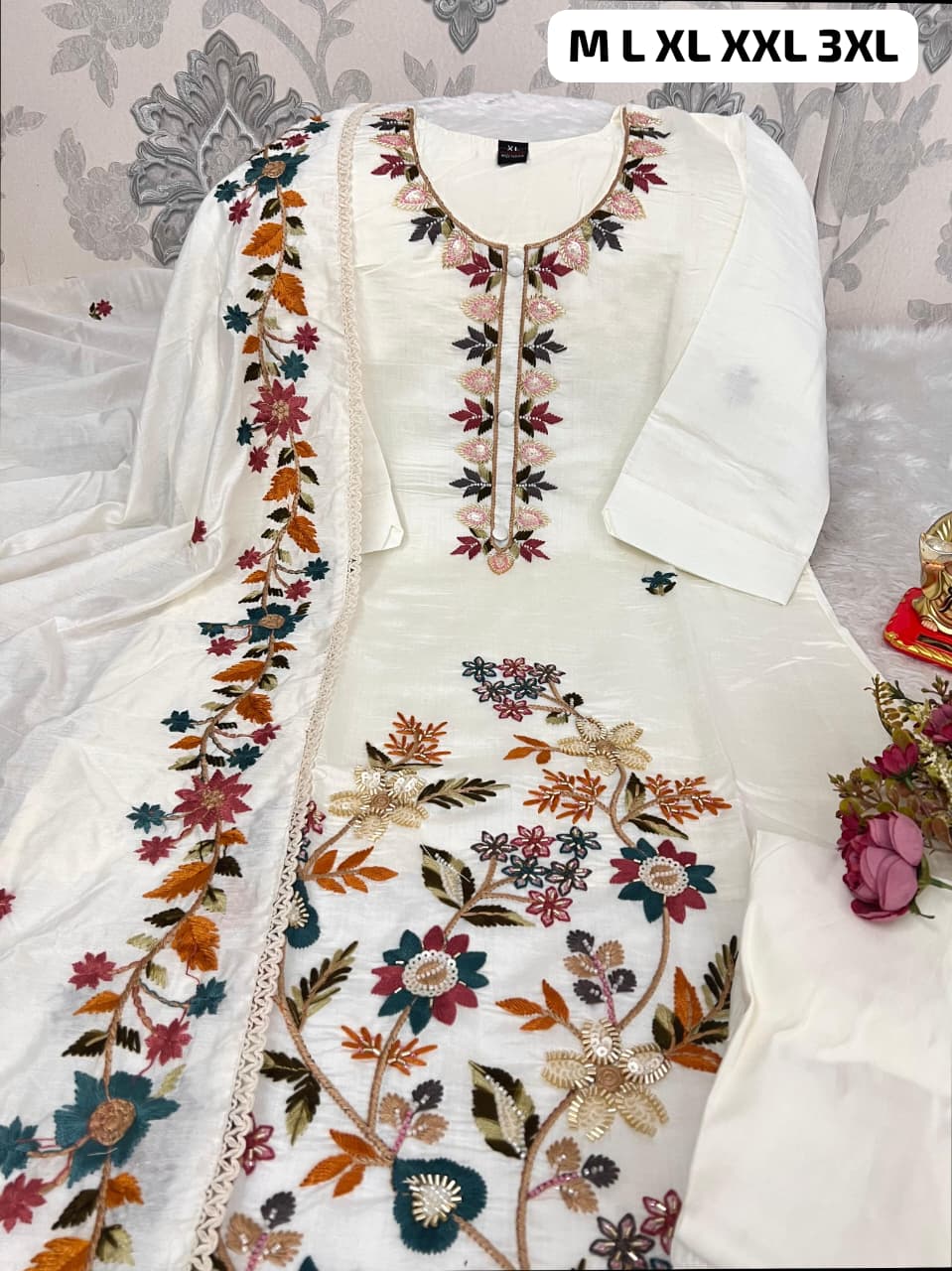 Launching New Designers Kurti Pent Dupatta Set