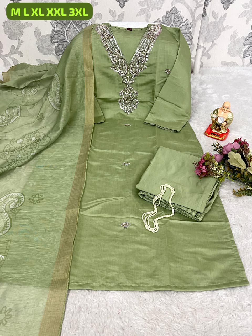 Launching New Designers Kurti Pent Dupatta Set