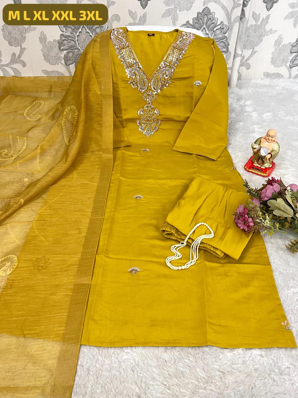 Launching New Designers Kurti Pent Dupatta Set