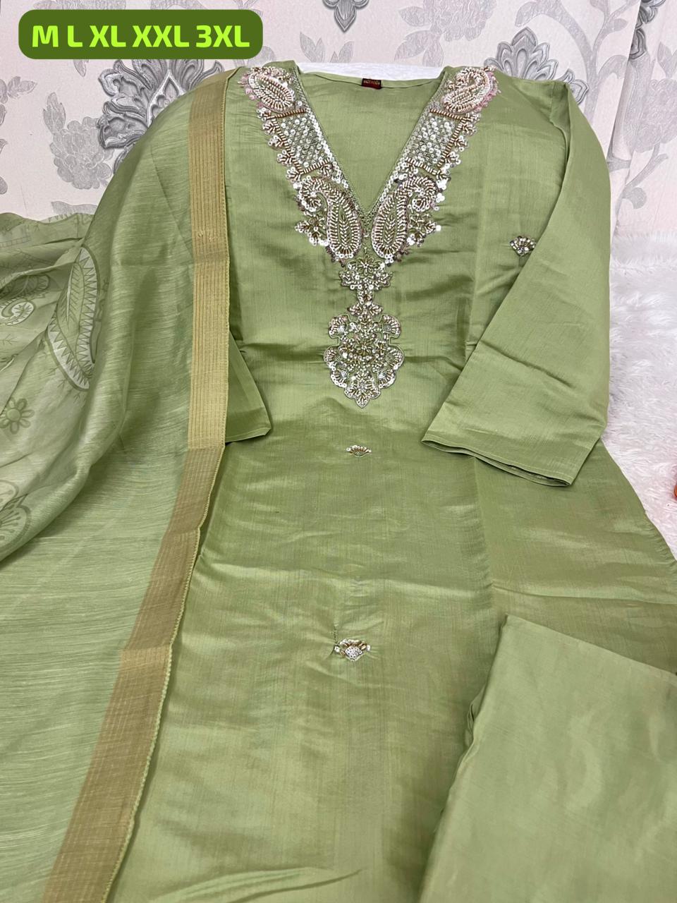 Launching New Designers Kurti Pent Dupatta Set