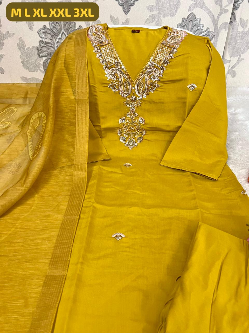 Launching New Designers Kurti Pent Dupatta Set