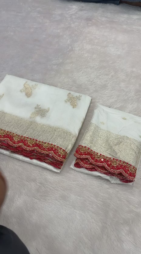 kanchi borders meets the tradition saree