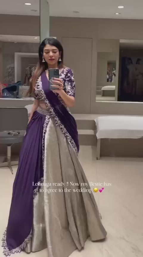 New Super Trending For Bestie Party Lehenga Choli And Reday Made Blouse