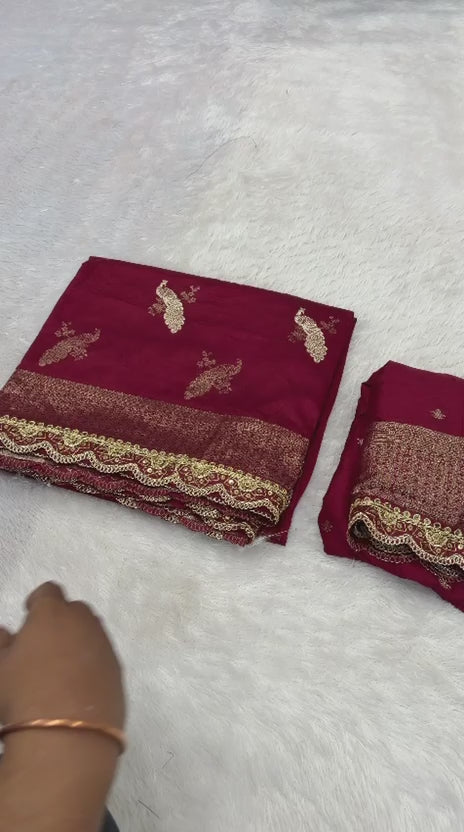 kanchi borders meets the tradition saree