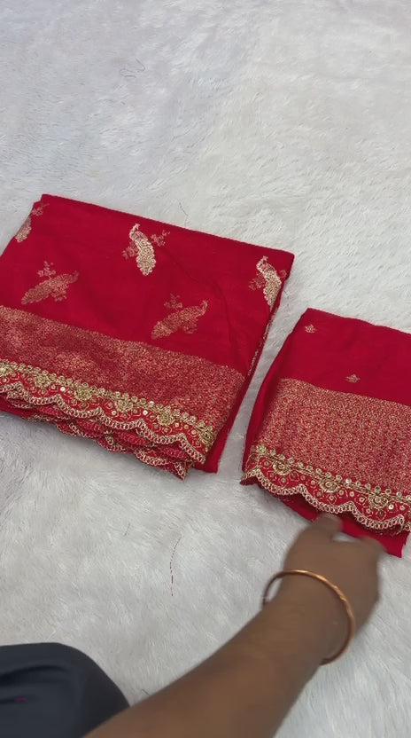 kanchi borders meets the tradition saree